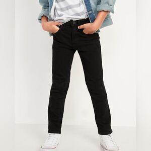 Old Navy New With Tag Built-In Flex Black Skinny Boy Jeans With Adjustable Waist